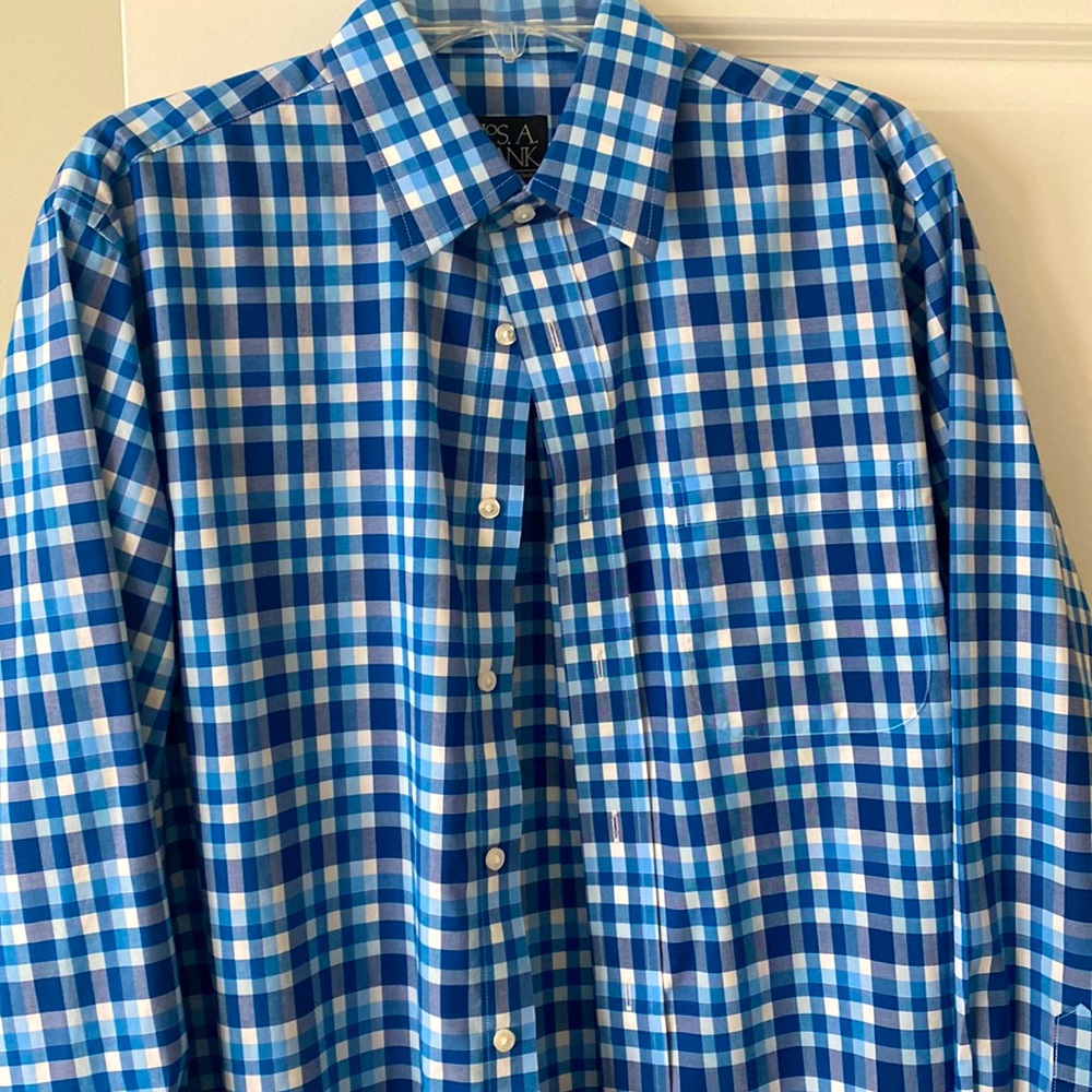 Jos A Bank Mens Dress Shirt Size Medium